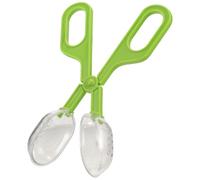 CLISPEED Multi-functional Reptile Feeding Tool Clamp for Cleaning and Feeding Reliable Plastic Construction and Light Green Design, for Reptiles and Fish Tank Maintenance