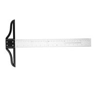 CLISPEED Multi-Functional T Square Ruler 20.7 Inch for Engineering and Art with Removable Head and Sturdy ABS Construction