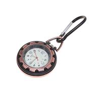 CLISPEED Multifunctional Carabiner Hiking Watch Portable Clip Buckle with Luminous Dial for Outdoor Sports Travel Nurses Doctors Random Color