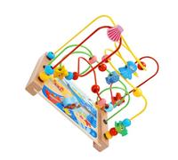 CLISPEED Multifunctional Life Bead Maze for Bright Roller Enhancing Hand-eye Coordination Cognitive Skills and Practical Ability Educational Early Learning Tool for Boys