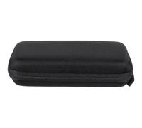 CLISPEED Multifunctional Mouse Case Hard Mouse Case Travel Carrying Container with Smooth Zipper Design Anti-collision Eva Material with Elastic Band Mesh Compartment and Lanyard Black