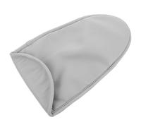 CLISPEED Musical Instrument Supplies Pouch Sax Mouthpieces Pouch Portable Multiuse Design Grey Fabric 9.04x5.70x0.20in Musical Instrument Attachments Bag