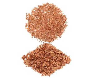 CLISPEED Natural Aromatic Wood Shavings for Fresh Keeping and Decorative Preservation Fragrant Wood Chips 2 Bags 50g Each for Cigar Humidors for Home Storage Solutions