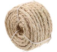 CLISPEED Natural Sisal Hemp Rope 1 Roll for Cat Tree Scratching Post Replacement, Sturdy and Sturdy Scratch Repair Rope for Wooden Furniture Protection and Indoor Cat Scratcher