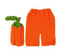 CLISPEED Newborn Sweater Photography Costume Handmade Props Crochet Knitted Outfits for Three-four Months Halloween