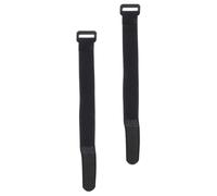 CLISPEED No Crow Rooster Collar Black 2pcs for Poultry, Noise Control Neckband Comfortable Nylon Material Dampener to Stop Cockrel Crowing, Suitable for Farm Use