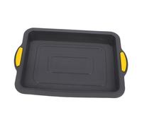 CLISPEED Nonstick Silicone Loaf Pan for Baking Bread Brownies and Cakes Heat-Resistant Rectangle Cake Mold for DIY Baking Versatile Silicone Bakeware Tray for Bread Lasagna