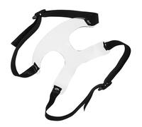 CLISPEED Nose Guard for Broken Nose Sports Mask with Adjustable Strap and Breathable Pvc Material, Face Guard for Basketball, Soccer, and Other Sports Performances