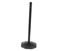 CLISPEED Outdoor Safety Railing Stanchion Post for Crowd Control Plastic Barrier with Smooth Surface Easy Assembly for Restaurants Supermarkets Exhibitions and Urban Shopping Centers Full