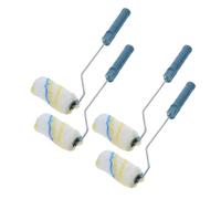 CLISPEED Paint Roller Brush Compact Portable Painting Tools for Small Corners Shedding Lint Ergonomic Handle for Easy Use for DIY Painting Projects Random Color