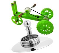 CLISPEED Parrot Training Bike Toy Plastic Iron for Bird Intelligence
