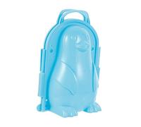 CLISPEED Penguin Snow Mold Clip Plastic Outdoor Winter Creative Maker for Family Fun and Easy Snowman Building