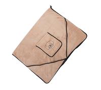 CLISPEED Pet Blanket Blankets Towels for Dogs Light Grey Coral Fleece