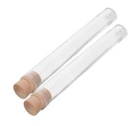 CLISPEED Pet Hair Memorial Bottle Set 2Pcs Cat Whiskers Holder Airtight Keepsake Jars Compact Containers for Dog and Cat Hair Collection