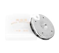 CLISPEED Pitch Tuner for Erhu and Violin with Rotary Mouth-blowing Design, Precise Pitch Control, Silver Abs and Zinc Alloy Disc-shaped Tuning Tool for Group Performing and Chorus