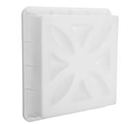 CLISPEED Plastic Concrete Brick Mold for DIY Landscaping and Pathway Patio Wall Decoration, Hollow Cement Mold Designed for Maintaining Structural Stability and Reliable Outdoor Use,