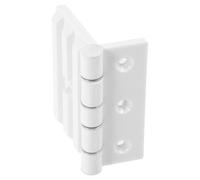 CLISPEED Plastic Door Hinge for Sauna Room Doors Versatile Corner Cabinet Hinge with Enhanced Durability Minimalist White Reusable Replacement Part