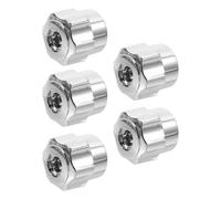CLISPEED Plastic Faucet Handle Replacement 6pcs Set for Kitchen and Industrial Environments, Sturdy Plastic Material with Ergonomic Design and Robust Resistance to Wear and Tear