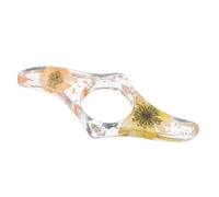 CLISPEED Plastic Thumb Book Holder Page Holder for Reading One-Handed Reading Assist Device with Orange Color While Standing Or in Bed