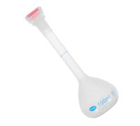 CLISPEED Plastic Volumetric Measuring Flask for Laboratory Use Clear Chemical Measuring Flask for Science Experiments and Precise Liquid Volume Measurement Tool