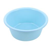 CLISPEED Plastic Wash Basin Face Washing Bowl Thick Plastic Large Capacity Blue Small for Bathing and Vegetable Washing