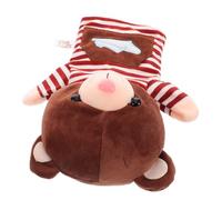 CLISPEED Plush Bear Hand Puppet Animal Plush for Interactive Storytelling Parent Playroom Decor Classroom Early Education