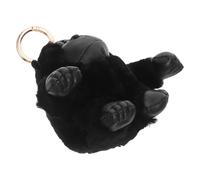 CLISPEED Plush Gorilla Keychain Stuffed Monkey Pendant Soft Bag Charm Decorative Key Ring for Women Car Wallet Accessory