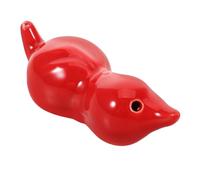 CLISPEED Porcelain Gourd Water Dropper for Calligraphy Traditional Chinese Ink Pot Oriental Art Supply with Auspicious Design for Brush Painting and Ink Drawing