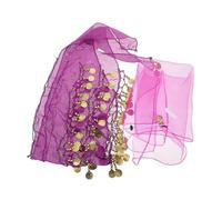 CLISPEED Porch Goose Costume with Belly Dancing Hip Scarf Soft Breathable Fabric Pet Outfit for Halloween Parties and Daily Fun Comfortable and Lawn Goose Clothing