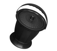 CLISPEED Portable Adult Camping Toilet Urine Bucket Lightweight Stable PP Material, Drop-resistant with Lid for Outdoor and Travel Use