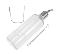 CLISPEED Portable Automatic Feeders Hanging Water Dispenser for Small Animals Safe Environmental Protection Water Bottle for Rabbit Cat Bird