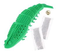 CLISPEED Portable Cat Silicone Chew for Small to Medium Cats Bite Resistant Teeth Cleaner Interactive Pet Plaything for Indoor Stress Relief and Bad Biting Behavior Control