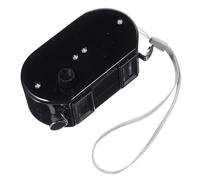 CLISPEED Portable Dual Hand Tally Counter Black Abs Manual Clicker and Visible Numbers for Sporting Events and Golf Scorekeeping Random Color