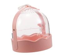 CLISPEED Portable Lightweight Bird Travel Carrier for Parrots and Small Birds Spacious Breathable Outdoor Cage with Enhanced Interaction Design for Parakeets and Budgies