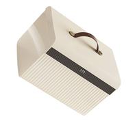 CLISPEED Portable Lockable Box with Combination Code for Secure Storage of Valuables Documents Money Sturdy Plastic Organizer for Home Office Travel Versatile Locking Container for Privacy