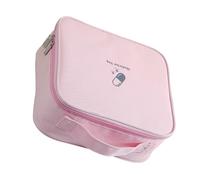 CLISPEED Portable Pink Outdoor Medicine Organizer Bag Travel Kit with Spacious Capacity for Emergency Storage Suitable for Camping Home Office and Travel Use