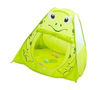 CLISPEED Portable Playhouse Tent with Foldable Castle Design and Ocean Ball Pool for Indoor Fun Easy Installation Material Suitable for Ages to Develop Creativity and Imagination