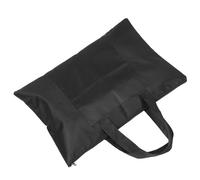 CLISPEED Portable Wear-Resistant Drawing Board Bag for Outdoor Sketching, Black Waterproof Thickened Cloth Material Art Satchel with Single Shoulder Strap, Suitable for A3 Painting