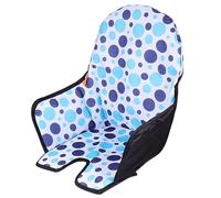 CLISPEED Practical Blue Seat Pad Cushion for High Chair Soft Fabric Chair Cover for Home and Restaurant Use Humanized Design with Fine Craftsmanship and Patterned Weaving Suitable for Boys