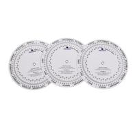 CLISPEED Pregnancy Due Date Wheel Calculator for Accurate Due Date Estimation 3pcs with Communication Tool Made of Paper and Plastic Suitable for Midwives and Doulas in Hospital or Home Use