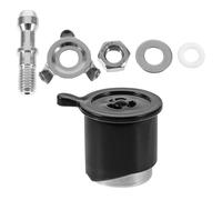 CLISPEED Pressure Cooker Exhaust Valve Set for Electric Pressure Cookers with Sturdy Pp and Iron Material Includes Anti-Blockage Covers and Steam Release Handle Replacement