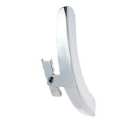 CLISPEED Professional Banjo Armrest Protective Guard Plate Made of Rust-resistant Zinc Alloy in Silver Colour, Designed to Safeguard Your Banjo during Play and Transport