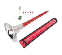 CLISPEED Professional Suona for Beginners Wood Crafts Wind Instrument D Key Music Instrument Practice Traditional Chinese Random Color