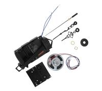 CLISPEED Quartz DIY Clock Movement Set with Pendulum Activation Silent Clock Motor Kit Battery Operated Replacement Parts Assorted Color Accessories for Home Decoration and DIY Enthusiasts