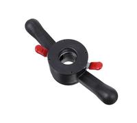 CLISPEED Quick Release Tire Clamp for Car Balancing Machine, Wear-resistant and Anti-rust Plastic and Iron Construction, 36mm Inner Diameter, Useful Wheel Balancer Tool for Auto Repair