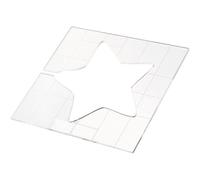 CLISPEED Quilted Template Star Accessories Patchwork Embroidery DIY Craft Quilting Stencils Quilting Tool Sewing Crafts Template Star Patches for Patchwork Quilt