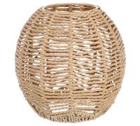 CLISPEED Rattan Lampshade Simulated Weave Structure for Lighting for Living Room Cafes and Restaurants Decorative Lampshade Various Colours