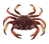 CLISPEED Realistic Plastic Crab Toy Figures: Sea Animals Bath Water Play Set & Mini Ocean Creatures Educational Cognitive Gift For Boys Girls/Home Decor
