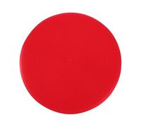 CLISPEED Red Silicone round Placemat with Heat Insulation and Anti-slip Features, Multi-purpose Kitchen and Bar Tableware Mat for Hot Plates and Cutlery Protection