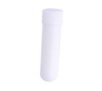 CLISPEED Refillable 12pcs Blank Tubes for Essential Oils Secure Caps and Acetate Cotton Swabs Portable Empty Tubes for Aromatherapy Pocket Size